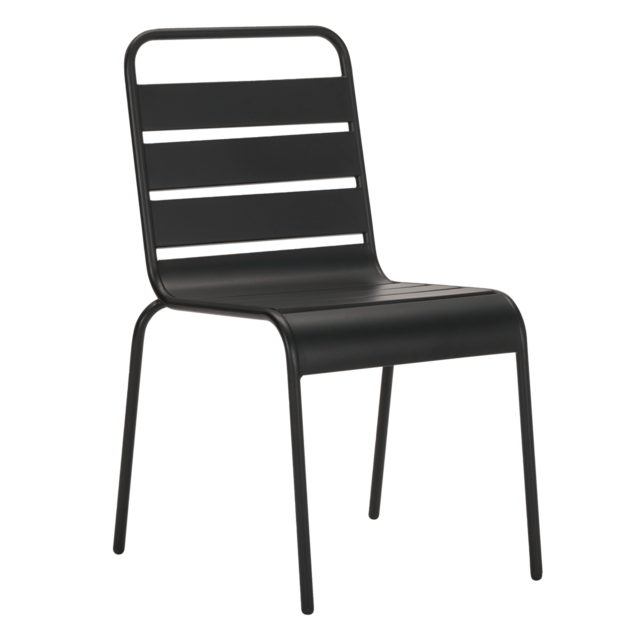 House Doctor Juego de 2 sillas Helo negro - 210921001