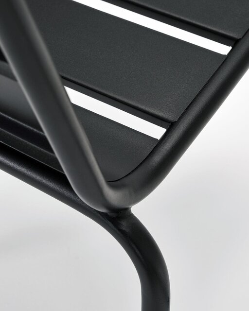 House Doctor Helo chair black set of 2 - 210921001