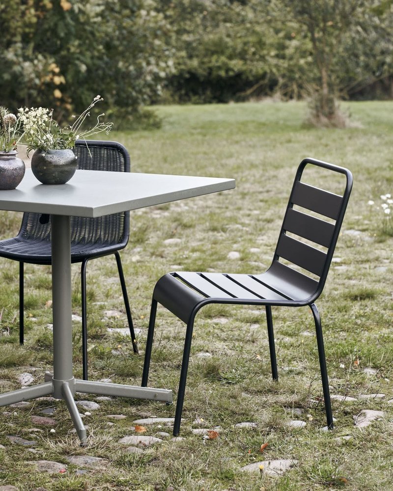 House Doctor Helo stol svart set om 2 - 210921001