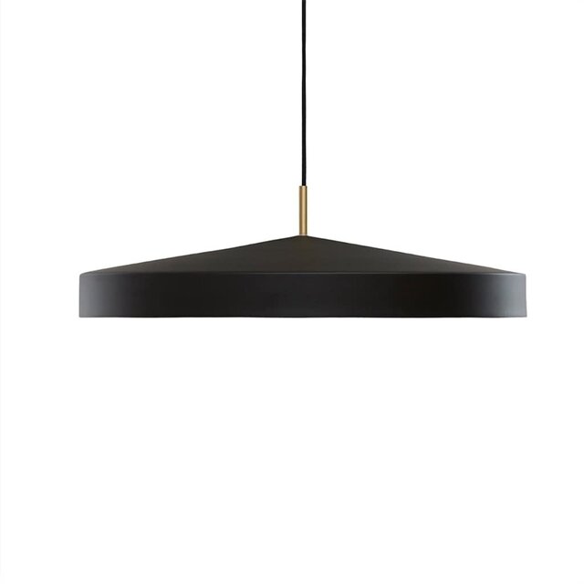 OYOY Lampada a sospensione Hatto grande nera - L300099