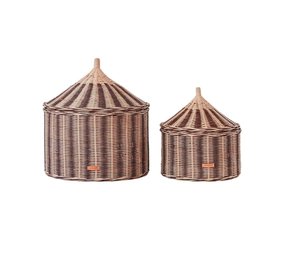 OYOY Circus baskets set of 2 pieces OYOY Circus baskets set of 2 pieces