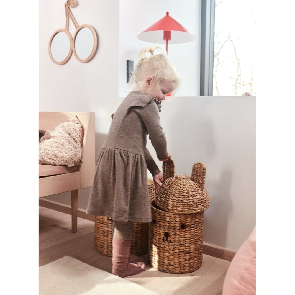 OYOY Körbe für Bären und Kaninchen, 2er-Set - M107273 OYOY Körbe für Bären und Kaninchen, 2er-Set - M107273