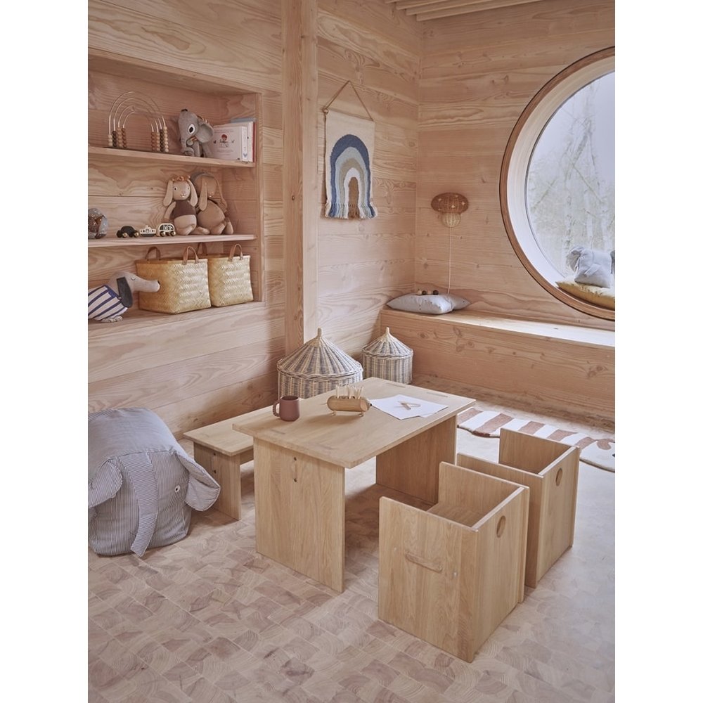 OYOY Erik giro in elefante su poggiapiedi - M107203 OYOY Erik giro in elefante su poggiapiedi - M107203