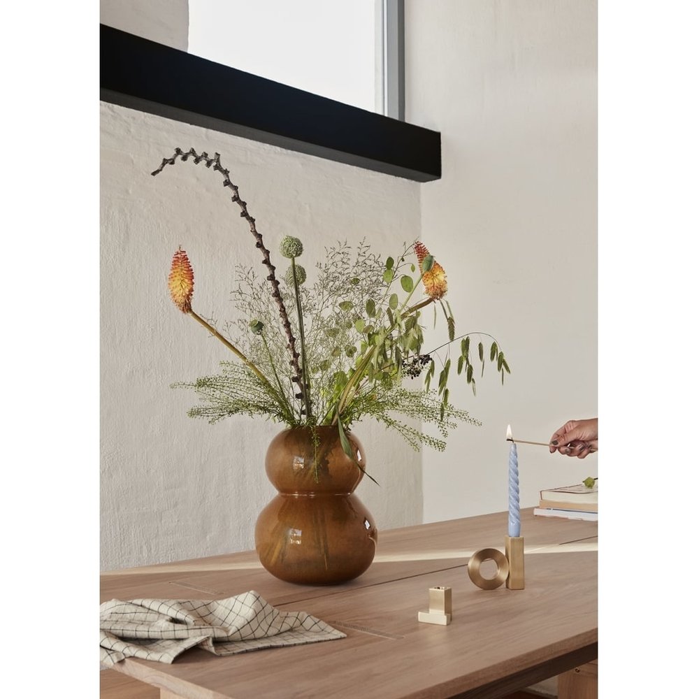 OYOY Lasi vaas amber - L300215