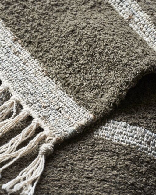 House Doctor Chen rug dark brown - 205081017