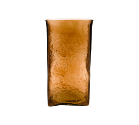 House Doctor Vase carré ambre House Doctor Vase carré ambre