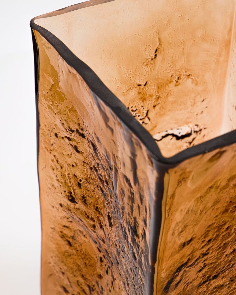 House Doctor Square vase amber - 208342042