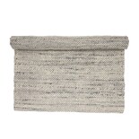 Bloomingville Vloerkleed nature wol 183x122cm - 82043372 Bloomingville Vloerkleed nature wol 183x122cm - 82043372