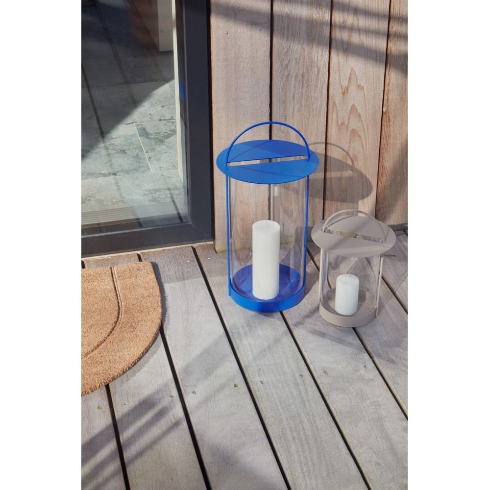 OYOY Maki lantaarn blauw - L300488 OYOY Maki lantaarn blauw - L300488