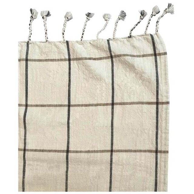 OYOY Gobi bedspread grid - L10079