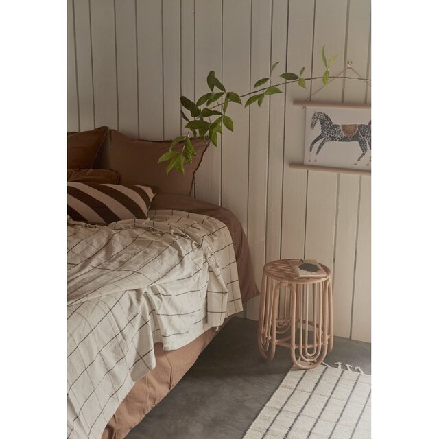 OYOY Gobi bedspread grid - L10079