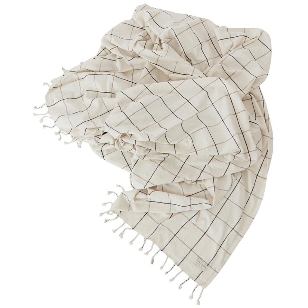 OYOY Gobi bedspread grid - L10079