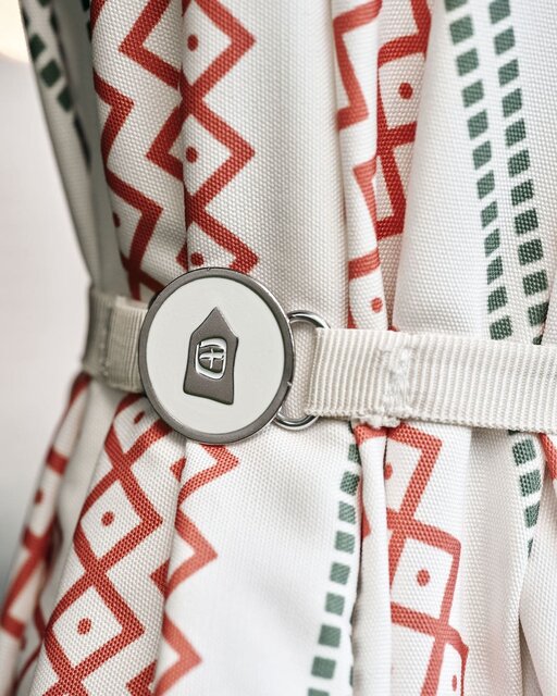 House Doctor Umbra Sonnenschirm rot/grün - 263611020