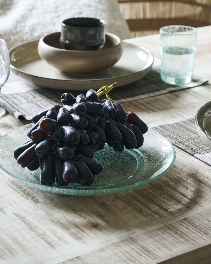 House Doctor Rain plates green/blue Ø27cm set of 6 pieces - 262680001