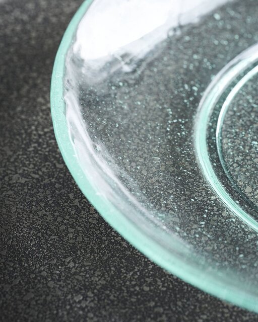 House Doctor Regnplader grøn/blå Ø27cm sæt med 6 stk - 262680001