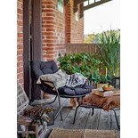 Bloomingville Coussin Enola marron - 82059376 Bloomingville Coussin Enola marron - 82059376