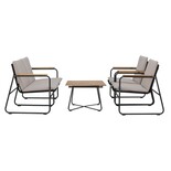 Bloomingville Hampton loungestoel - 82059681 Bloomingville Hampton loungestoel - 82059681