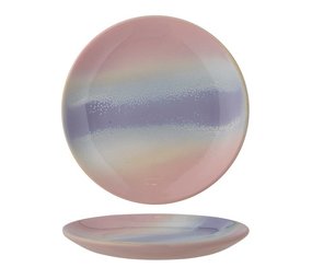 Bloomingville Safie plates pink set of 6 pieces