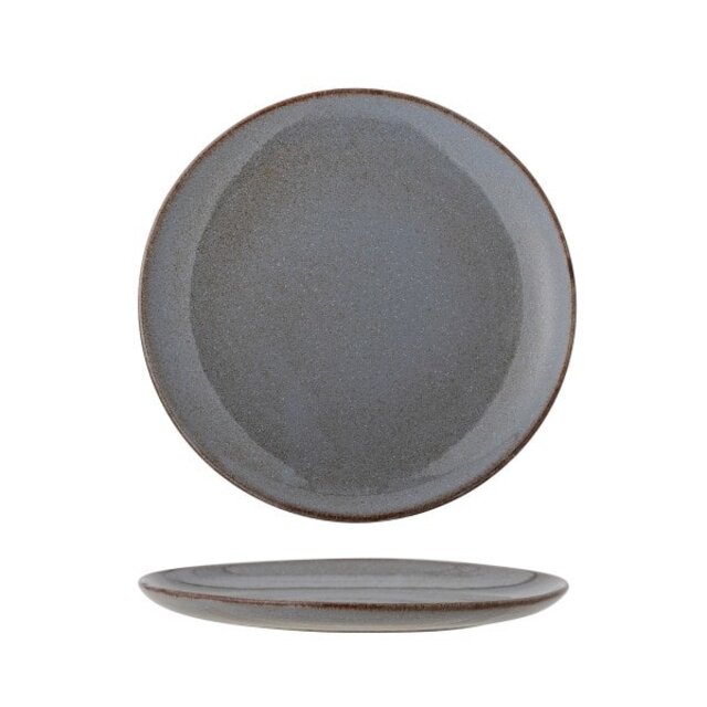 Bloomingville Sandrine tallerkener grå Ø22cm sett med 6 deler - 82059336 Bloomingville Sandrine tallerkener grå Ø22cm sett med 6 deler - 82059336