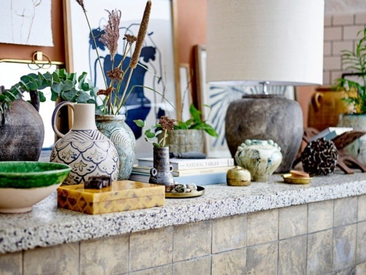 Bloomingville Veera illustrazione con cornice - 82059609 Bloomingville Veera illustrazione con cornice - 82059609