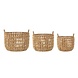 Bloomingville Kristel manden set van 3 stuks - 82056826 Bloomingville Kristel manden set van 3 stuks - 82056826
