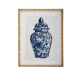 Bloomingville Vala illustration med liste