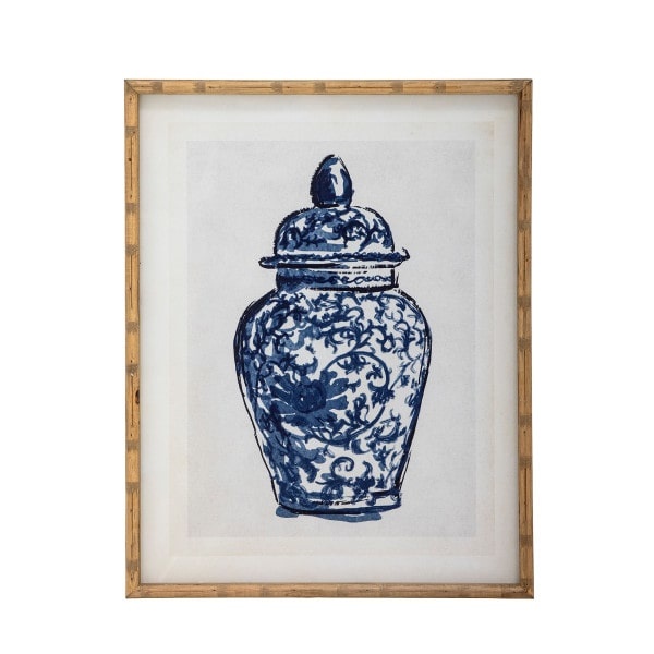 Bloomingville Illustration Vala avec cadre - 82059607