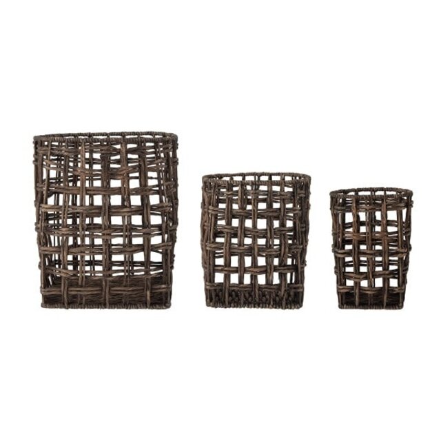 Bloomingville Fune baskets set of 3 pieces - 82056828 Bloomingville Fune baskets set of 3 pieces - 82056828