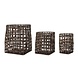Bloomingville Fune manden set van 3 stuks - 82056828 Bloomingville Fune manden set van 3 stuks - 82056828