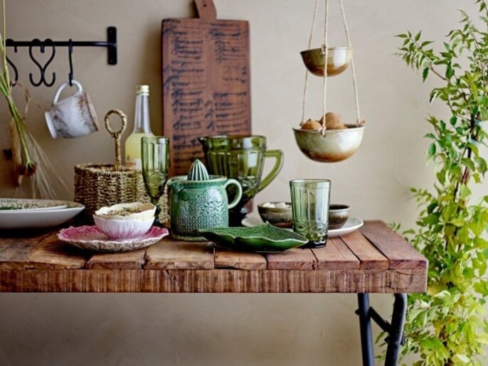 Bloomingville Jatoba koppar grå set med 6 delar - 82057688