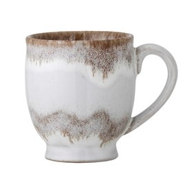 Bloomingville Jatoba cups gray set of 6 pieces