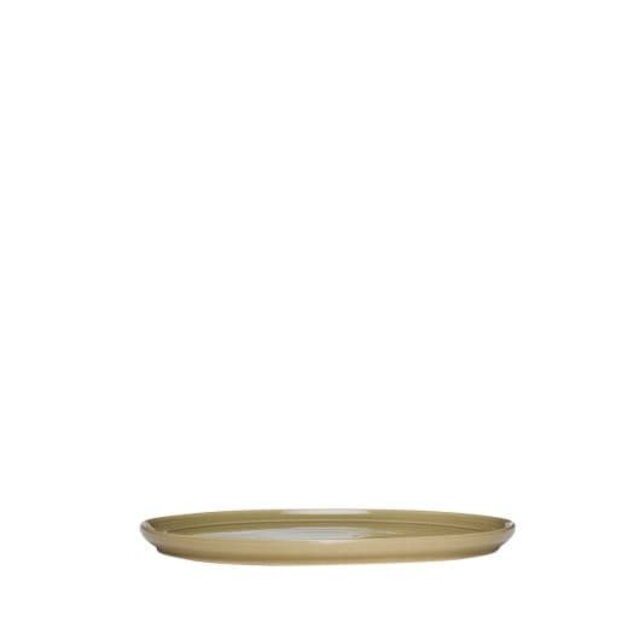 Hubsch Amare mattallrikar brunt set med 6 delar - 211713