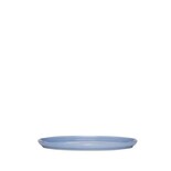 Hubsch Amare dinner plates light blue set of 12 pieces - 211714