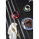 Hubsch Amare borden lichtblauw set van 6 stuks - 211711 Hubsch Amare borden lichtblauw set van 6 stuks - 211711