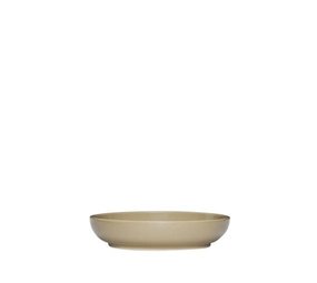 Hubsch Amare piatti fondi marrone set da 6 pezzi Hubsch Amare piatti fondi marrone set da 6 pezzi