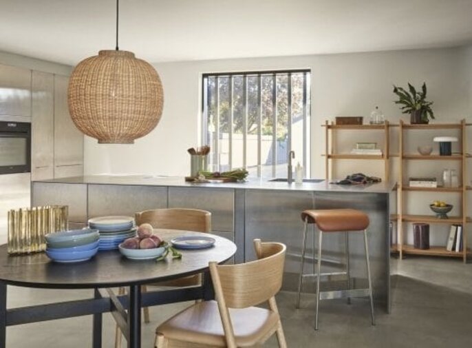 Hubsch Amare suppetallerkener lyseblå sett med 6 deler - 211717 Hubsch Amare suppetallerkener lyseblå sett med 6 deler - 211717