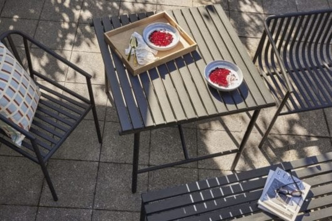 Hubsch Amare assiettes creuses bleu clair set de 6 pièces - 211717 Hubsch Amare assiettes creuses bleu clair set de 6 pièces - 211717