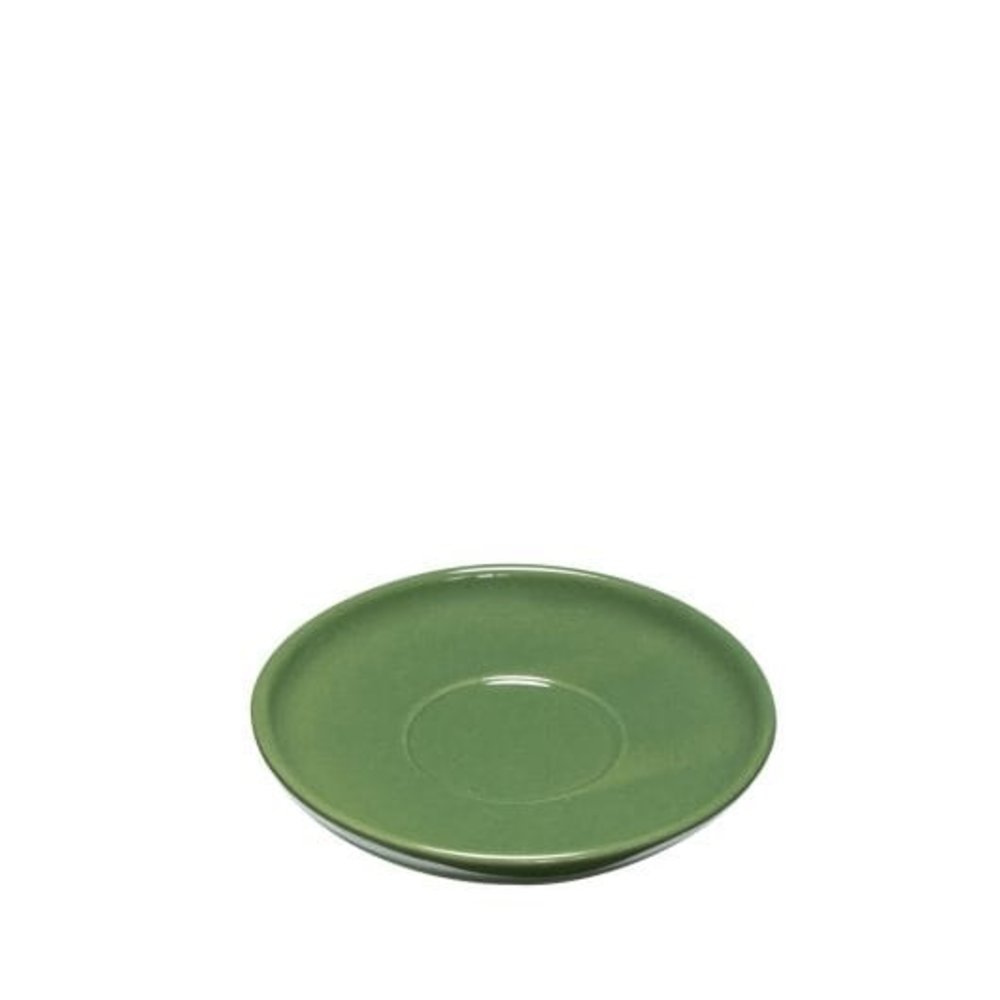Hubsch Juego de taza y plato Amare arena/verde de 4 piezas - 211706 Hubsch Juego de taza y plato Amare arena/verde de 4 piezas - 211706
