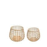 Hubsch Energy baskets set of 2 pieces - 171705