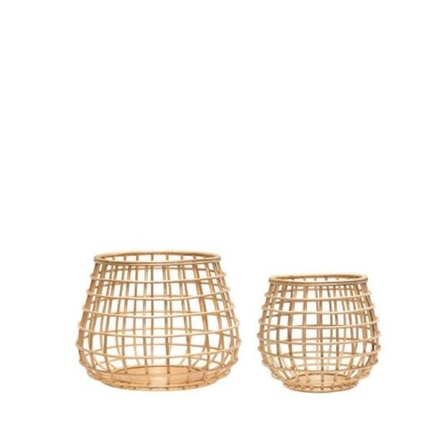 Hubsch Energy baskets set of 2 pieces - 171705