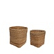 Hubsch Gentle manden set van 2 stuks - 171702 Hubsch Gentle manden set van 2 stuks - 171702