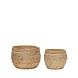 Hubsch Luxe manden set van 2 stuks - 171701 Hubsch Luxe manden set van 2 stuks - 171701