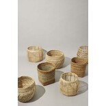 Hubsch Luxury baskets set of 2 pieces - 171701 Hubsch Luxury baskets set of 2 pieces - 171701