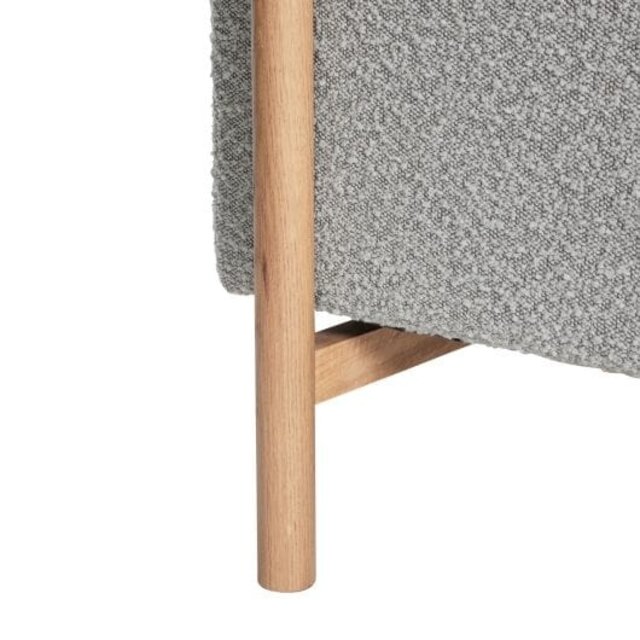 Hubsch Moment divano 2 posti grigio - 021704 Hubsch Moment divano 2 posti grigio - 021704