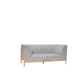 Hubsch Momentsoffa 2-sits grå Hubsch Momentsoffa 2-sits grå