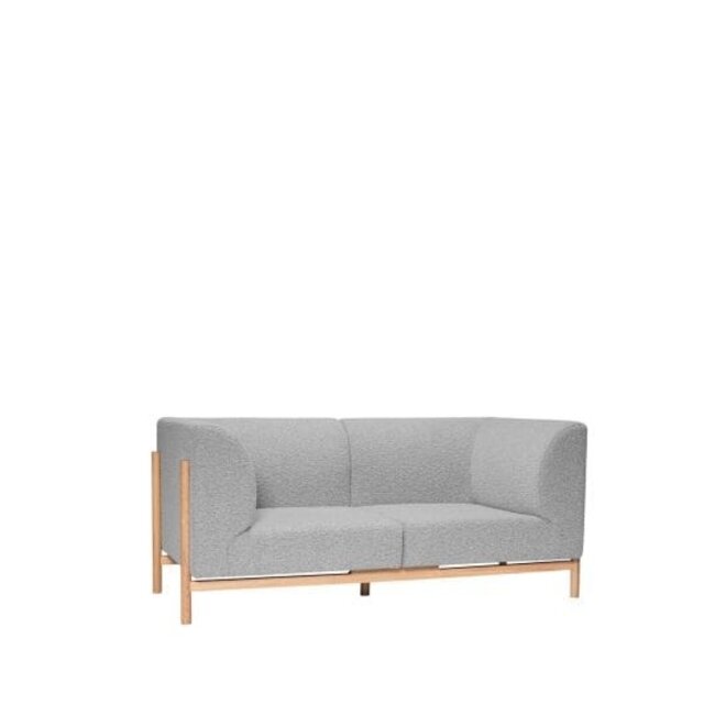 Hubsch Moment sofa 2 pers. grå - 021704