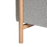 Hubsch Moment Sofa 3-Sitzer grau - 021703