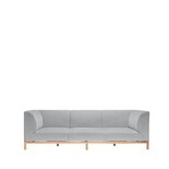 Hubsch Moment Sofa 3-Sitzer grau - 021703