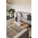 Hubsch Moment Sofa 3-Sitzer grau - 021703