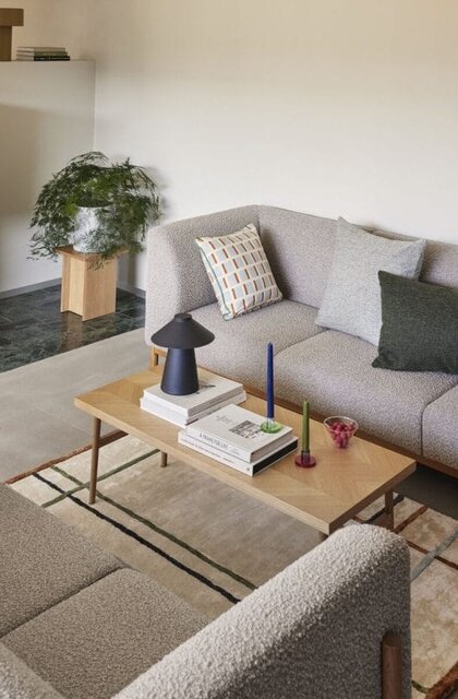 Hubsch Moment divano 3 posti grigio - 021703